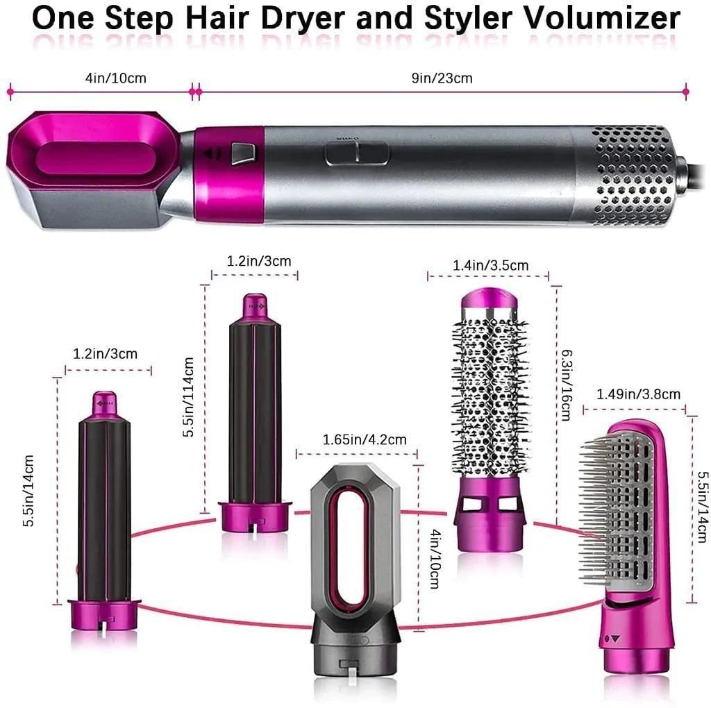 Multifunctional Hair Styling Tool (Detachable 5-in-1)