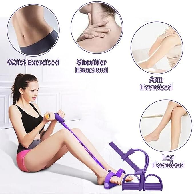 Slimming Training Pedal Puller Resistance Band (Fitness Equipment)