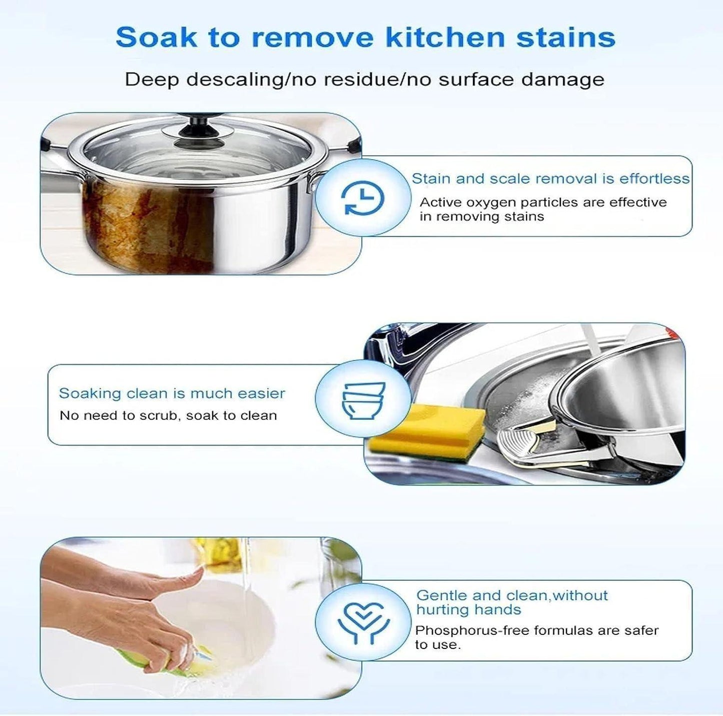 All Purpose Kitchen, Utensil & Sanitary Cleaners (Foam Rust Remover)(Pack of 1 )