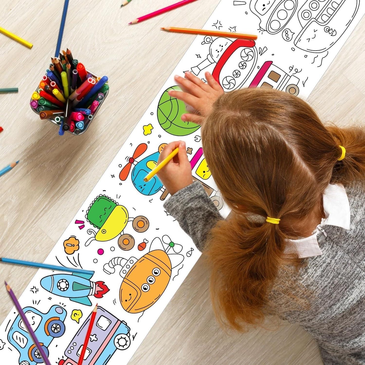 Kids Art Roll (Painting and Drawing Paper Roll)
