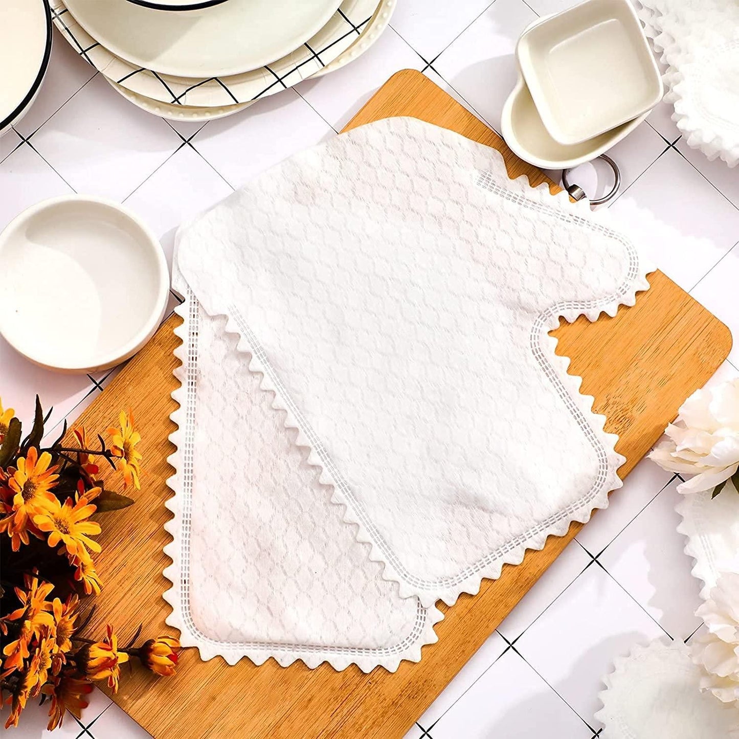 Cloths Gloves for Dusting (Dust Wipes) (Pack of 10)