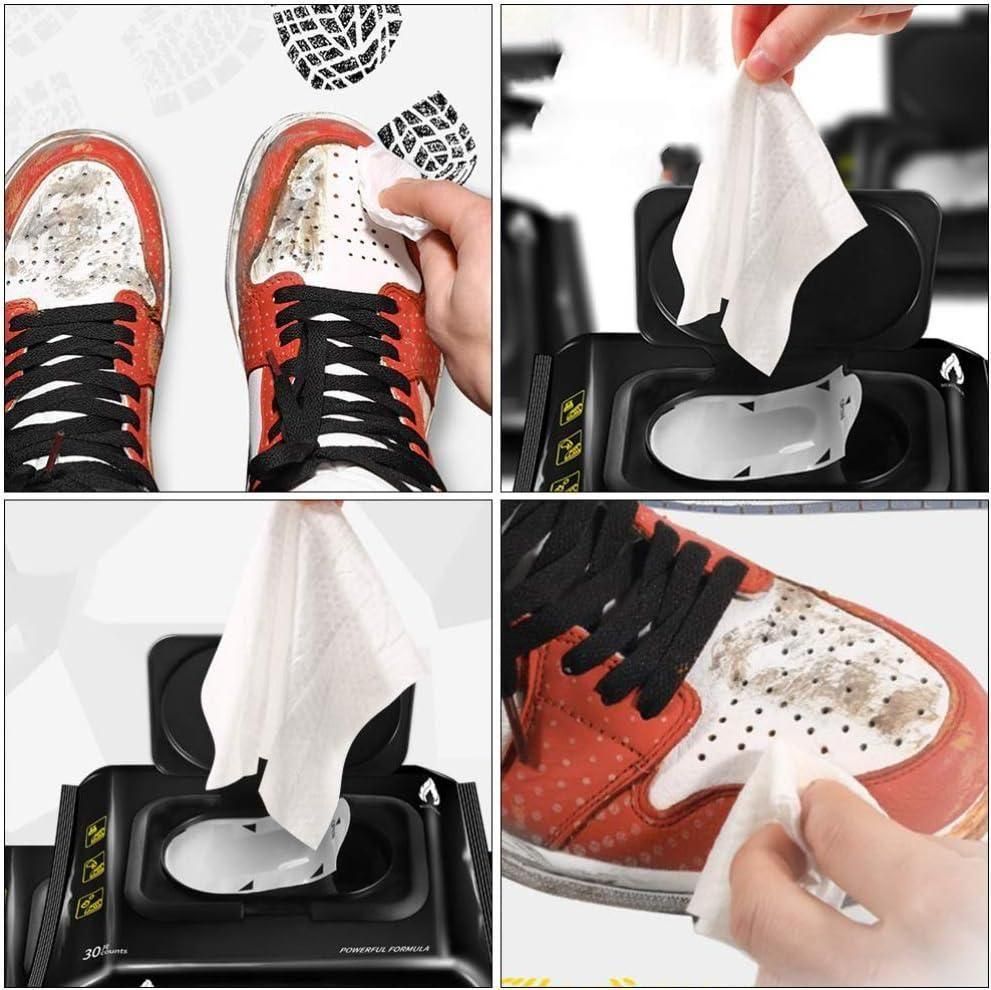 Portable Sneaker & Shoe Cleaner Wipes (1 Packs of 80)