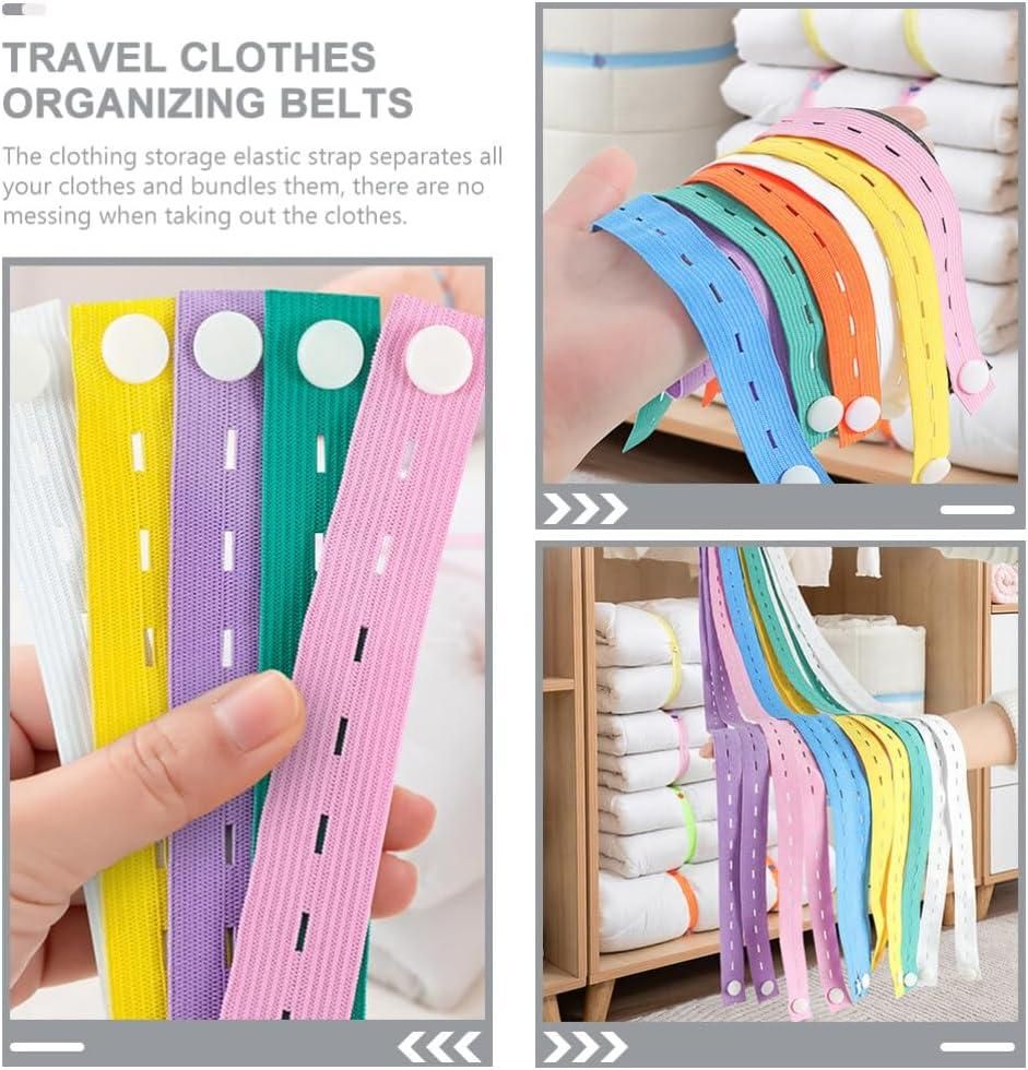 Storage Sorting Bundling Elastic Band (Pack of 10)