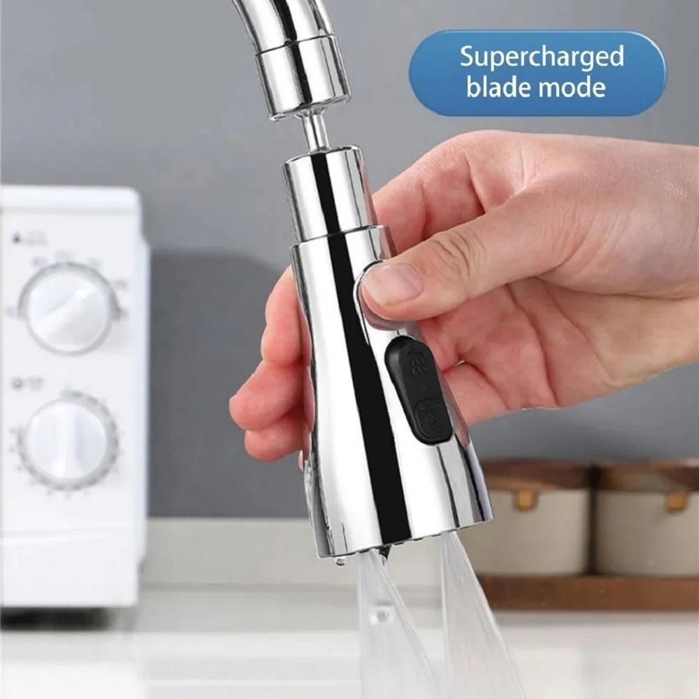 Pull Down Sink Sprayer Attachment (3 Modes) (Kitchen Faucet) (Anti -Splash 360° Rotatable)