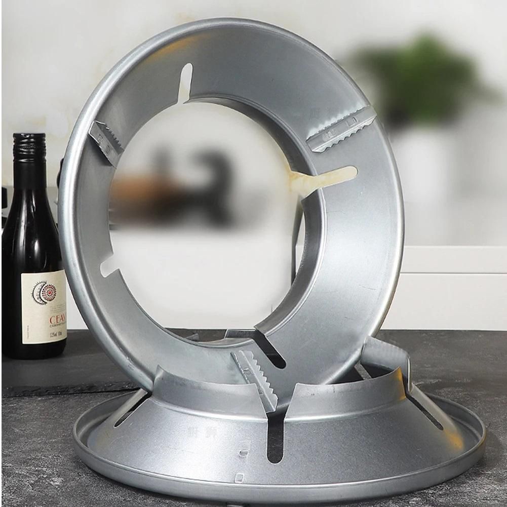 Disk-Windshield Bracket (Gas Stove Energy Saving) (Cover Disk Fire Reflection) (Windproof Stand)(Pack of 2)