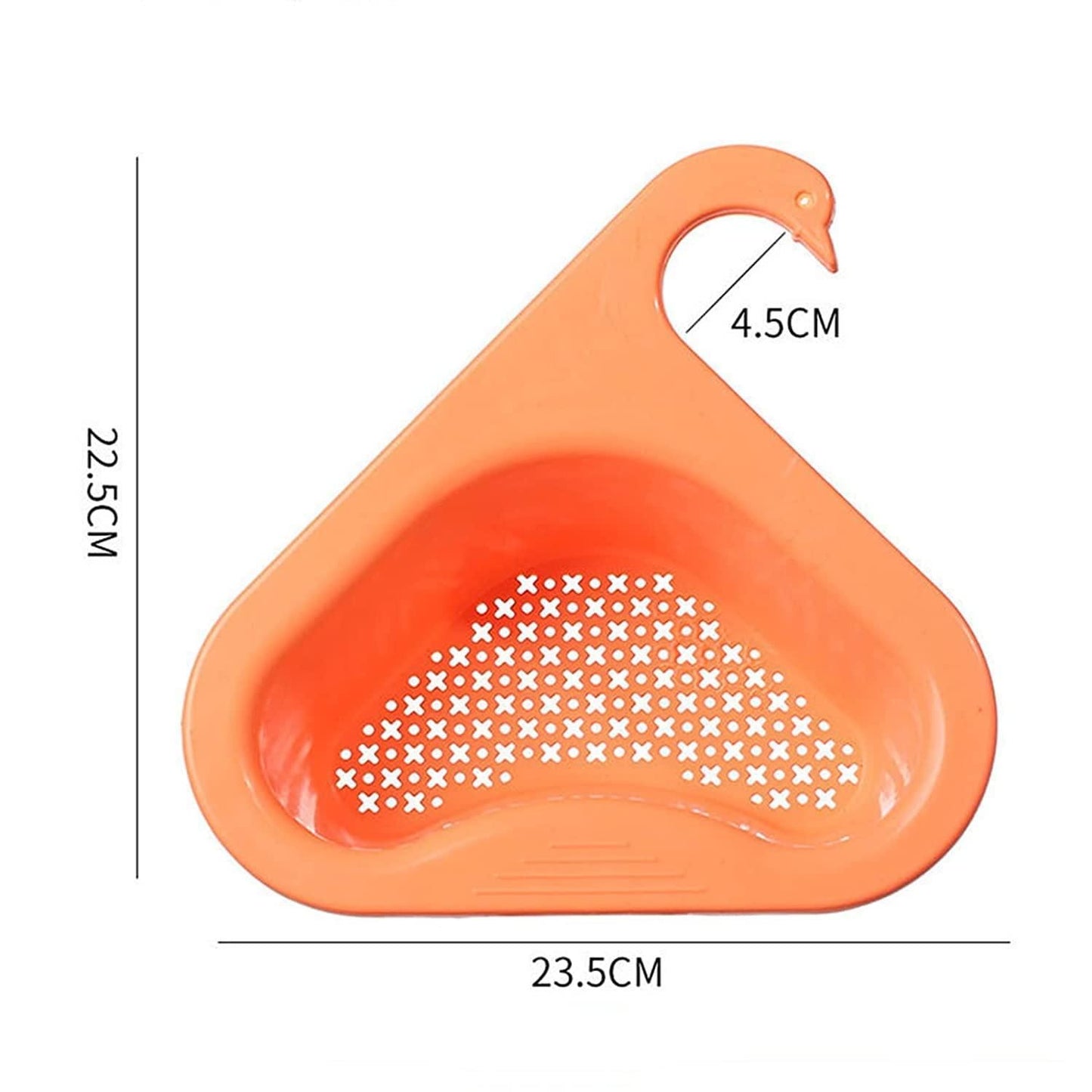Kitchen Sink Organizer Corner Tray Strainer (Multipurpose)(Pack of 2)