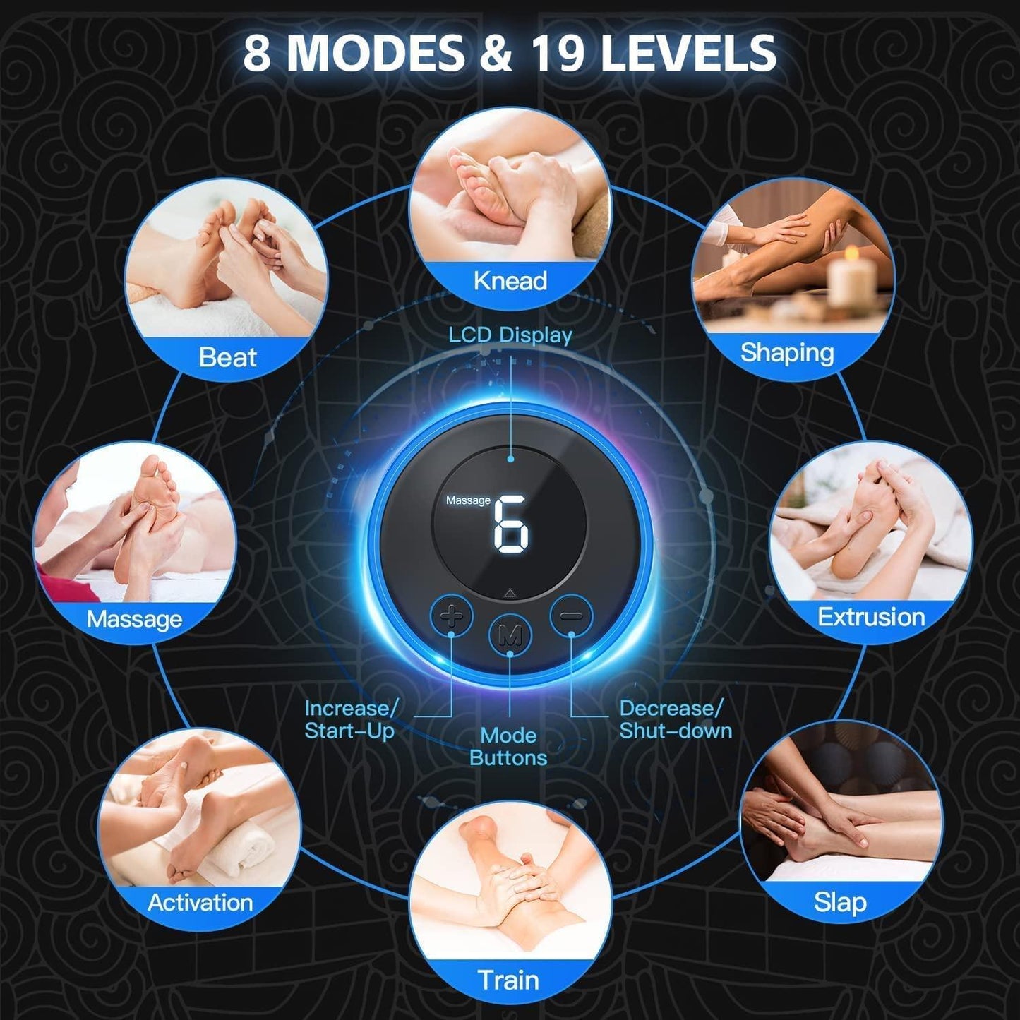 Wireless Foot Massager (Pain Reliever)