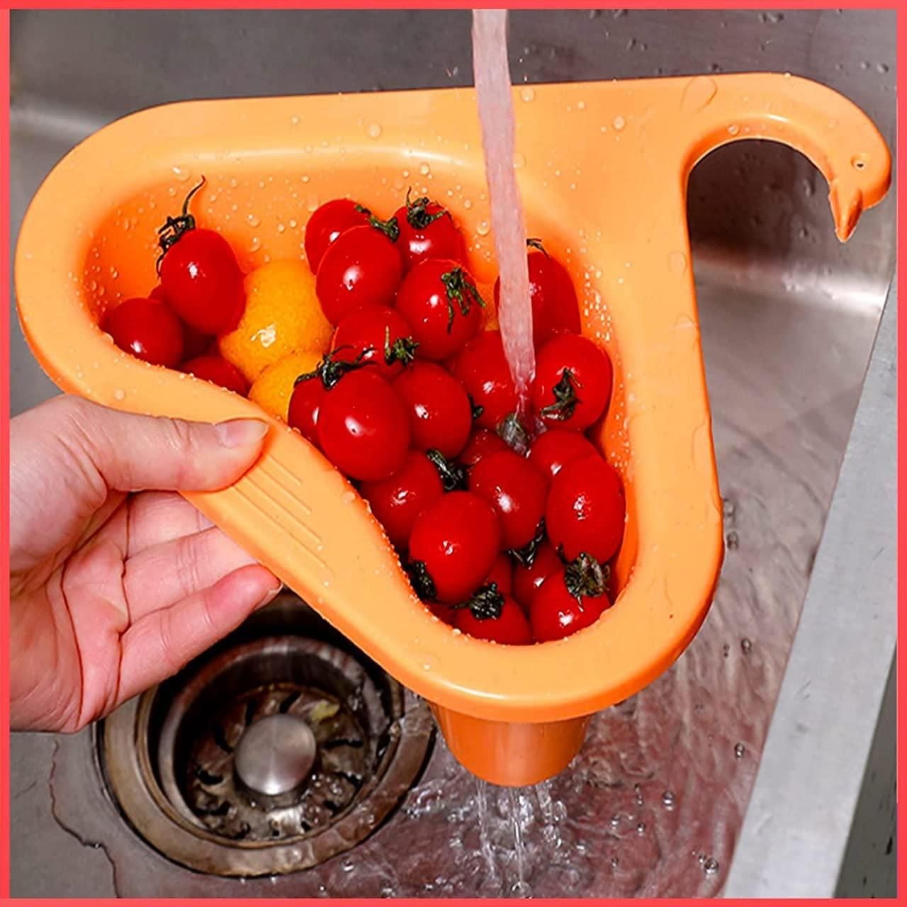 Kitchen Sink Organizer Corner Tray Strainer (Multipurpose)(Pack of 2)