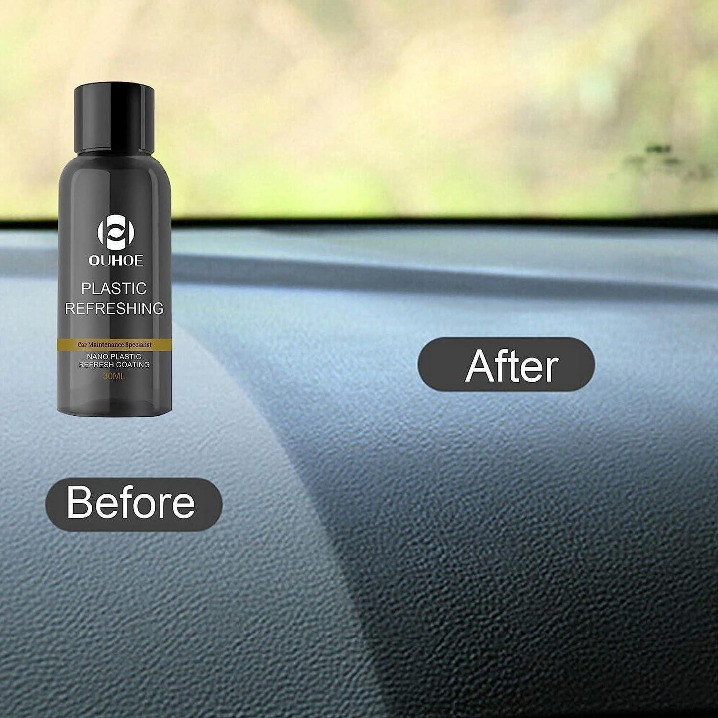 OUHOE Car Plastic Revitalizing Coating Agent (Shine Restorer) (Pack Of 2)