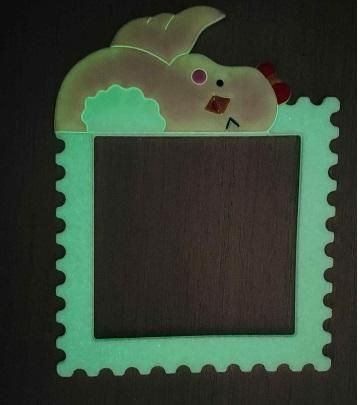 Cute Cartoon Power Socket Stickers (with Assorted Color) (Pack of 2)