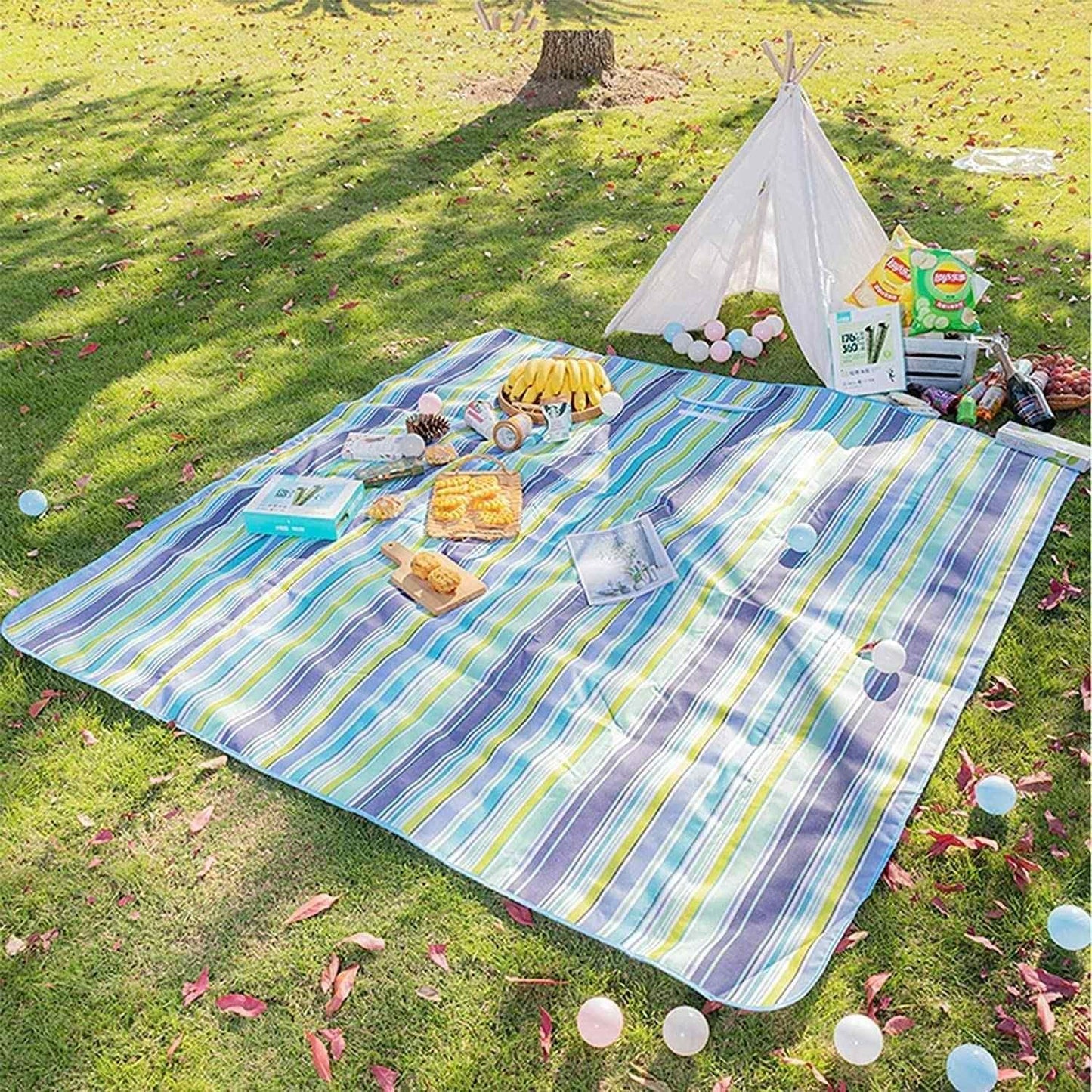 Picnic Mat (Washable) (Sand Proof) (Beach Blanket)
