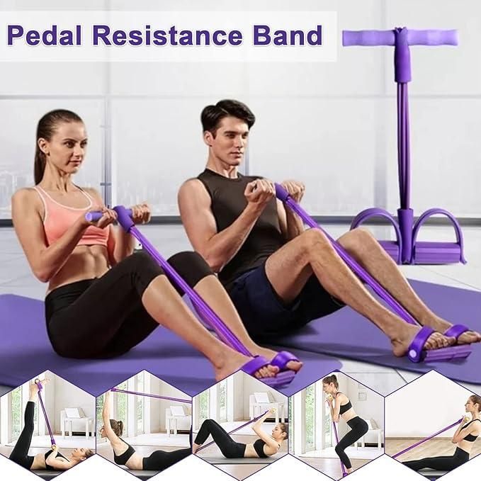 Slimming Training Pedal Puller Resistance Band (Fitness Equipment)