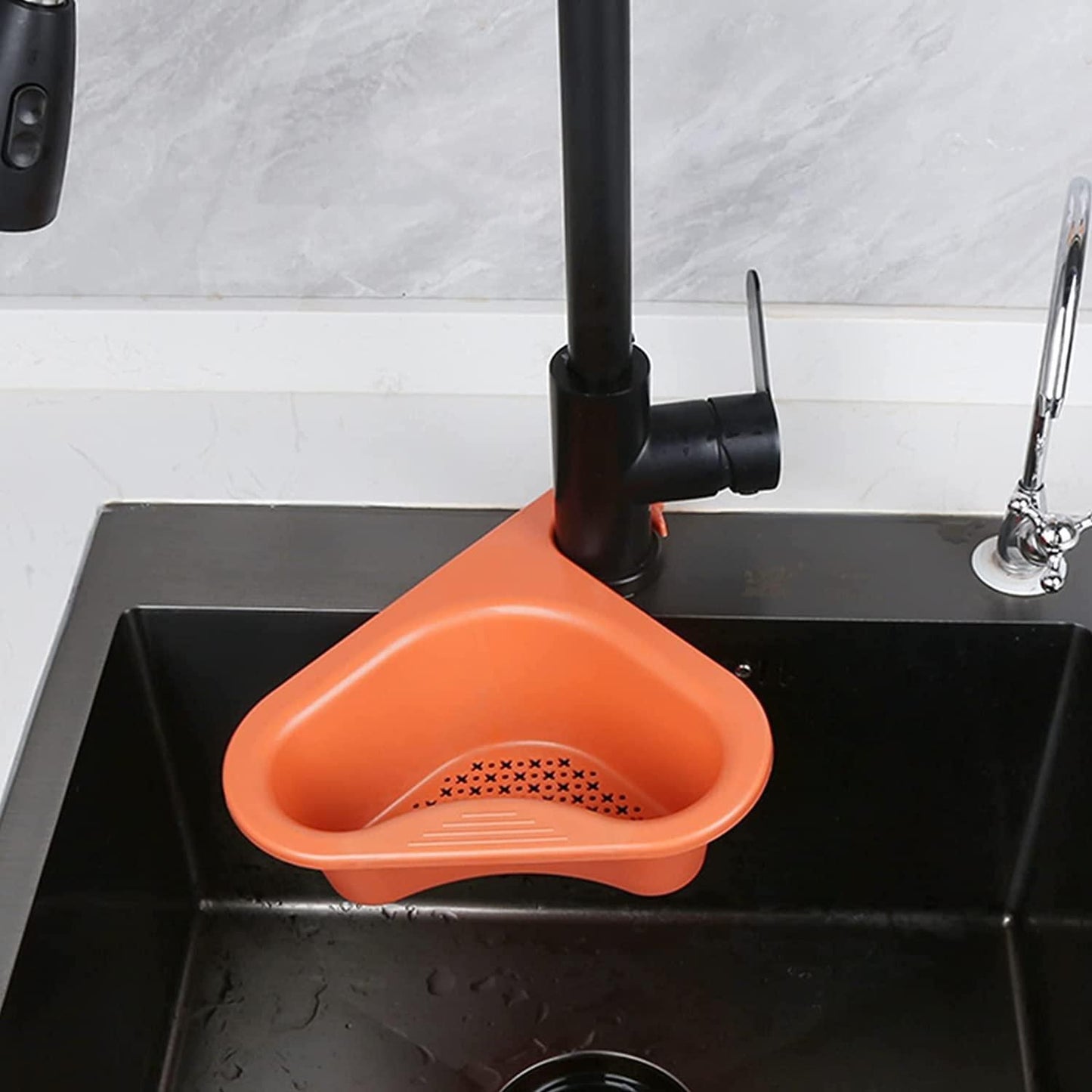 Kitchen Sink Organizer Corner Tray Strainer (Multipurpose)(Pack of 2)