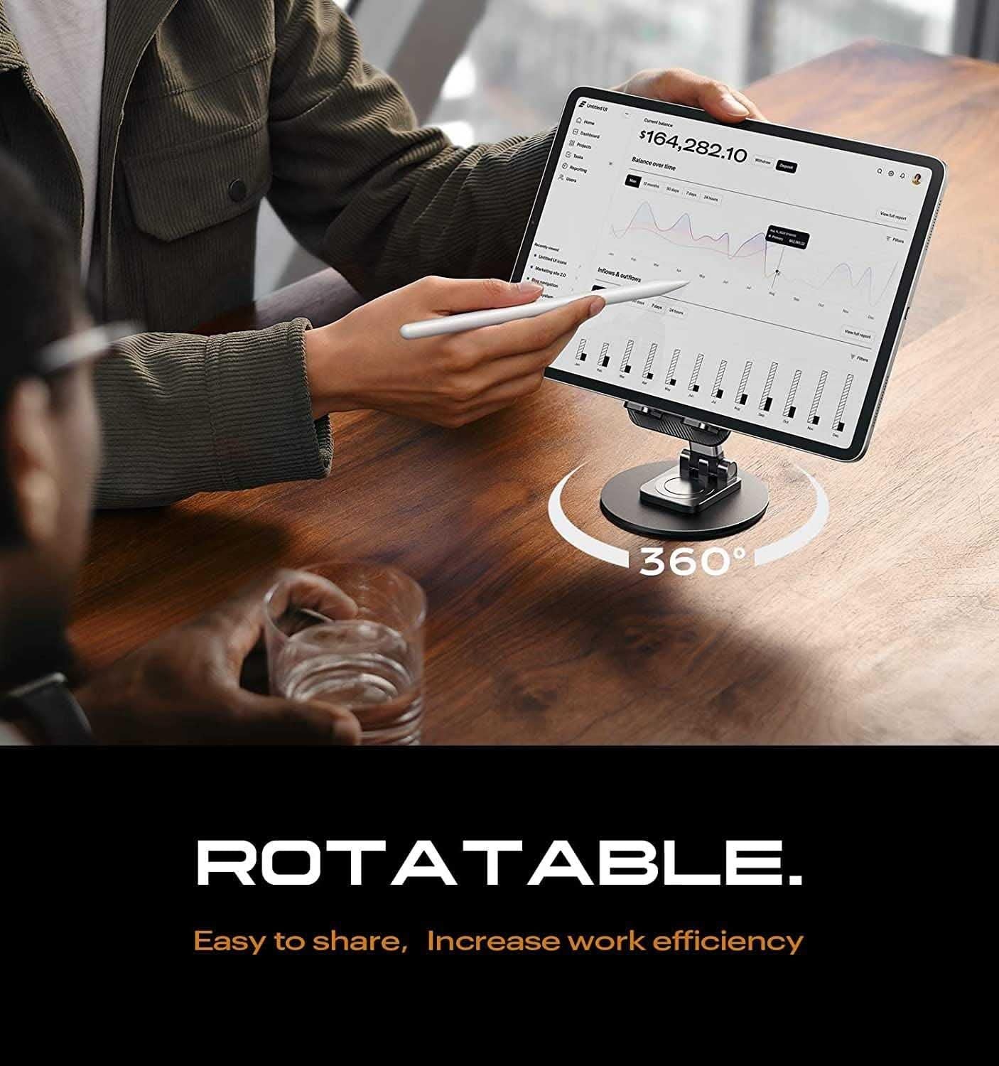 Mobile Phone Rack (360° Rotation Height and Angle)