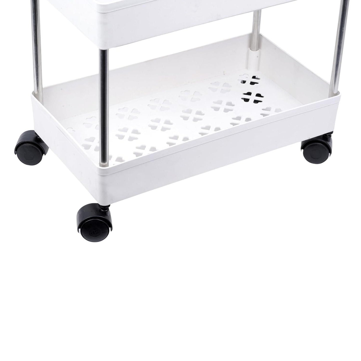 Storage Organizer Slim Rack Shelf (With Wheels)