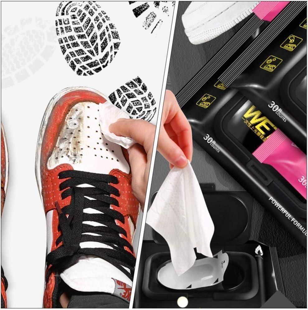 Portable Sneaker & Shoe Cleaner Wipes (1 Packs of 80)