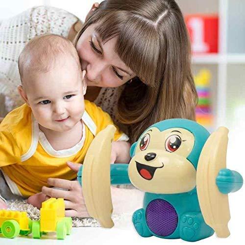 Spinning and Dancing Tumble Monkey (Rolling Doll)