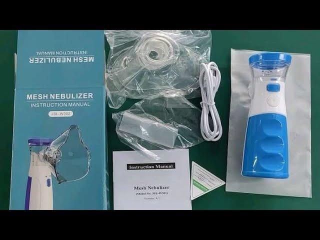Portable Mesh Nebulizer Machine (Ultrasonic) (Rechargeable)