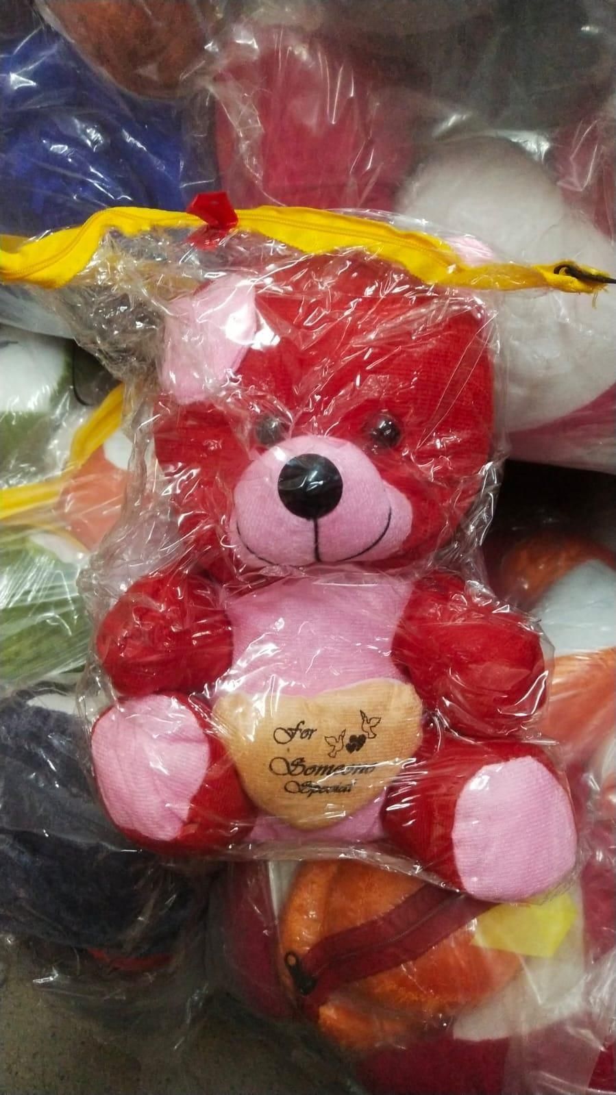Soft And Cute Teddy Bear (With Love Quote)