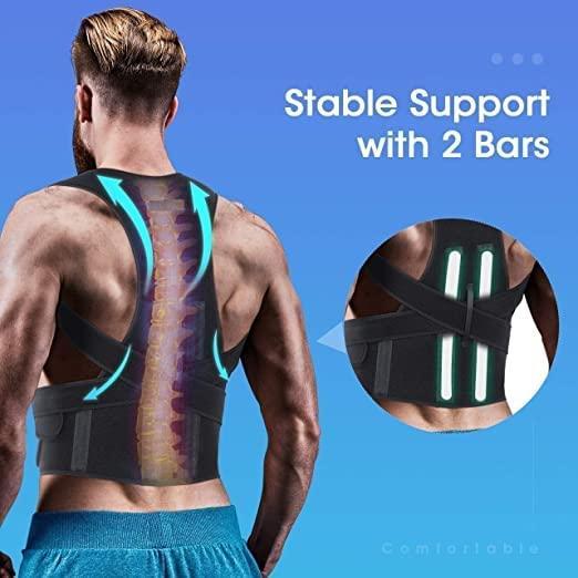 Posture Corrector Shoulder Belt (Relief with Back Pain) (Back Straight) (Back Support)