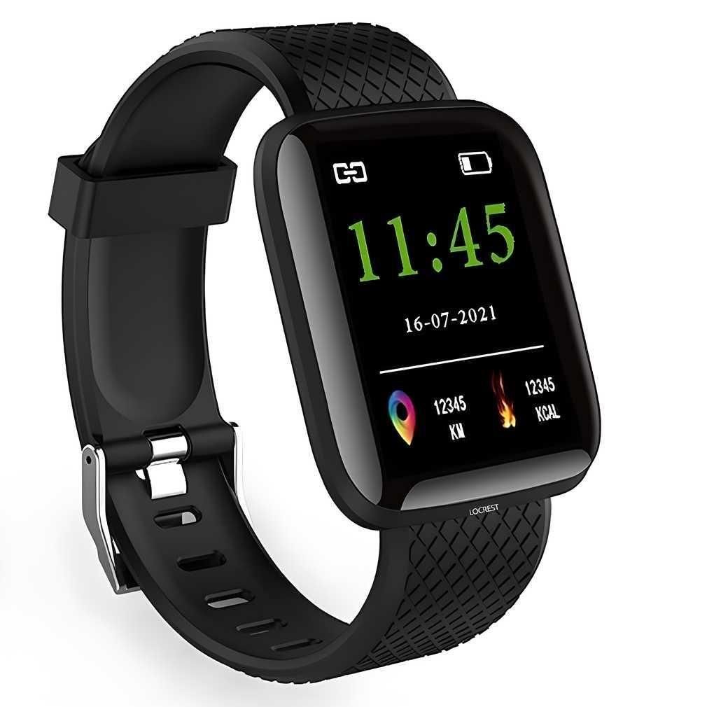 Smart Bracelet Fitness Tracker Smartwatch (Heart Rate Blood Pressure Pedometer) (Sleep Monitor)