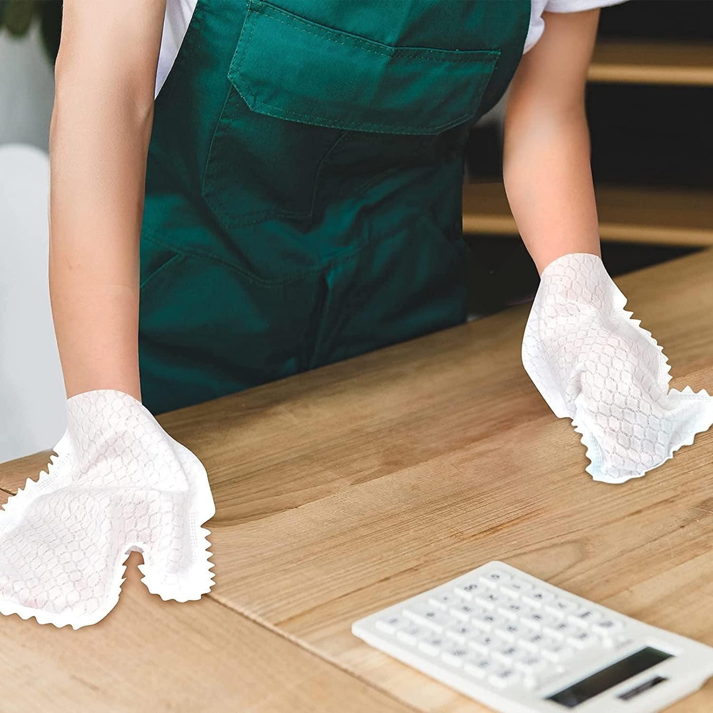 Cloths Gloves for Dusting (Dust Wipes) (Pack of 10)
