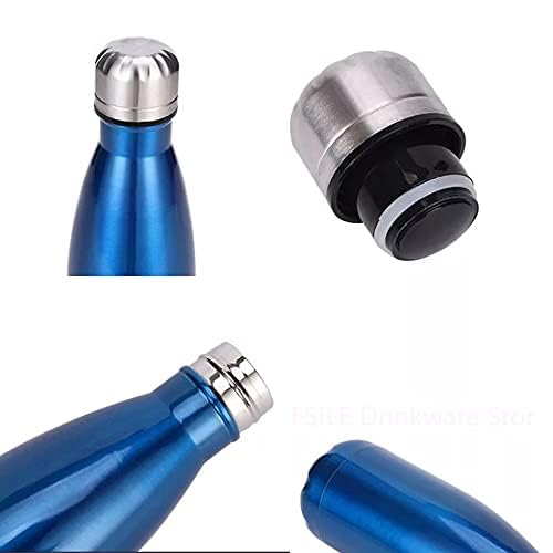 Water Bottle, Multicolour Flask, Stainless Steel Double Wall Vacuum Insulated Water Bottle, Multicolor Tumbler, Insulated Water Bottle, Leak Proof Bottle (Multicolor)