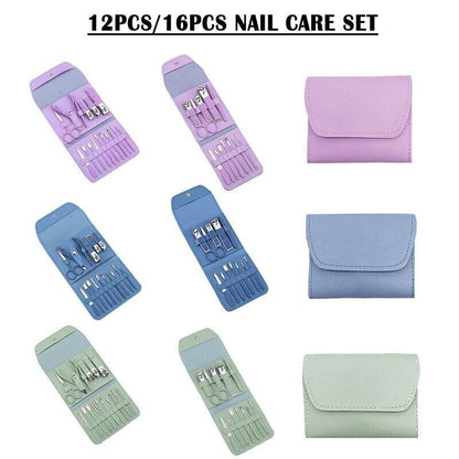 Grooming Kit For Women (Manicure/Pedicure Set) (Portable)