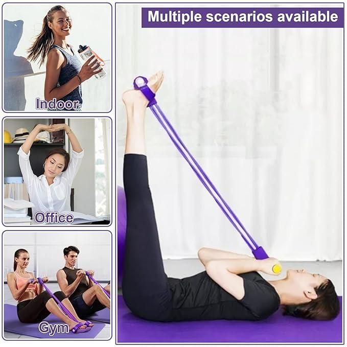 Slimming Training Pedal Puller Resistance Band (Fitness Equipment)