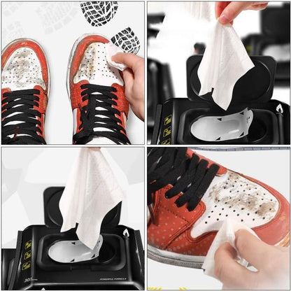 Portable Sneaker & Shoe Cleaner Wipes (1 Packs of 80)