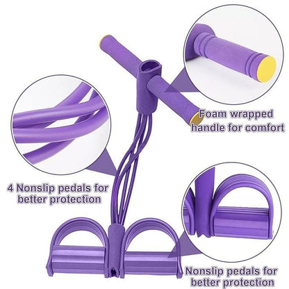 Slimming Training Pedal Puller Resistance Band (Fitness Equipment)