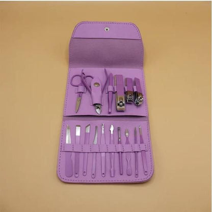 Grooming Kit For Women (Manicure/Pedicure Set) (Portable)