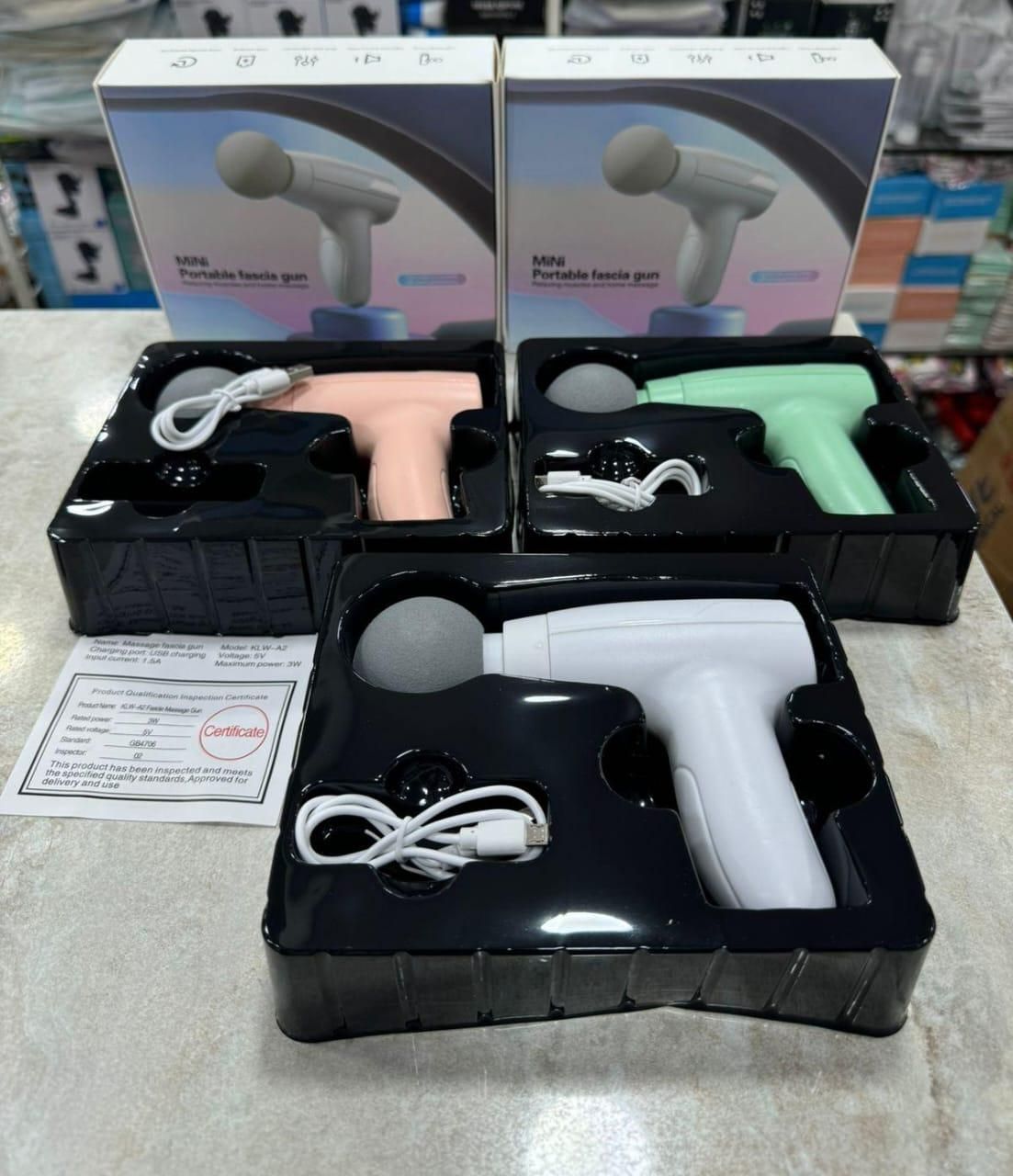 Electric Muscle Massager (Gun Shaped) (Portable)