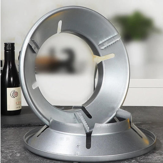 Disk-Windshield Bracket (Gas Stove Energy Saving) (Cover Disk Fire Reflection) (Windproof Stand)(Pack of 2)