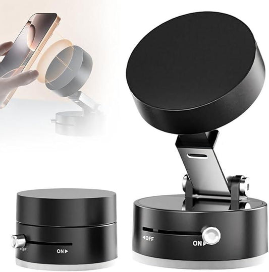 Magnetic Phone Holder (Vacuum Suction) (Portable)