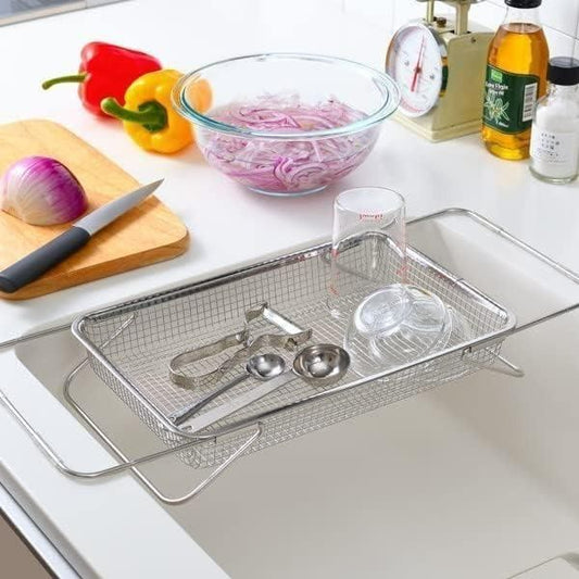 Stainless Steel Colander Strainer Drainer (with Handle)