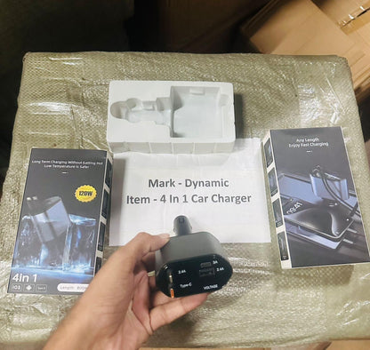 Retractable Super Fast Car Charger