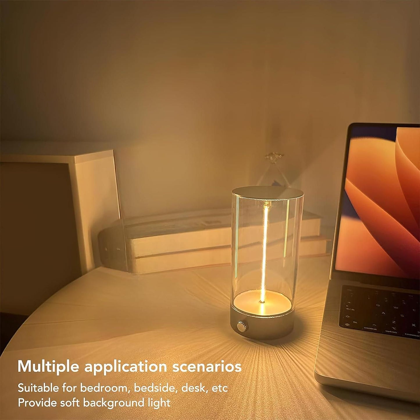 Magnetic Night Table Lamp (Mini) (Rechargeable)