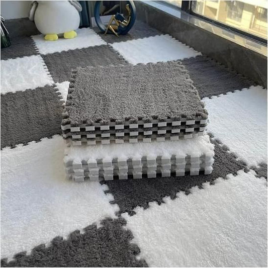 Interlocking Mat (Carpet Tiles) (Soft and Cozy) (6pc)