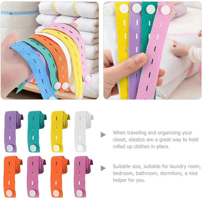 Storage Sorting Bundling Elastic Band (Pack of 10)
