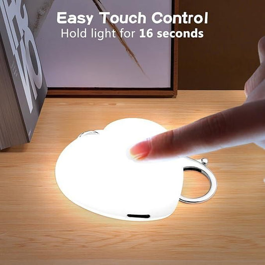 Heart-Shaped Purse Light Keychain (Automatic LED) (Auto-Touch)