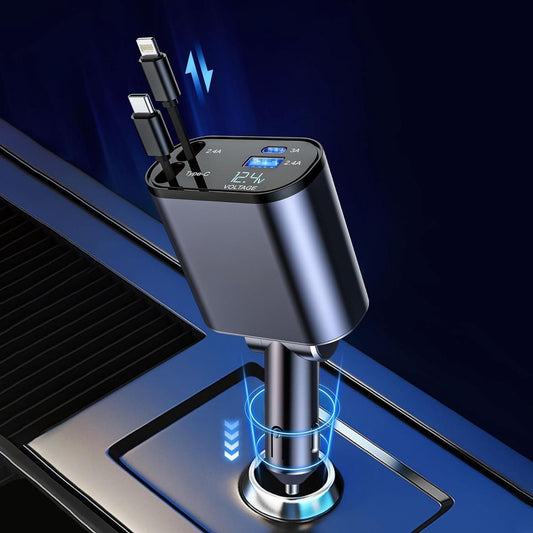 Retractable Super Fast Car Charger