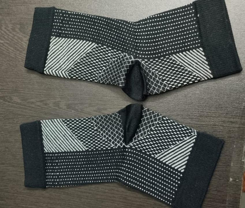 Yoga Sport Protect Socks (Swelling Arch Heel Socks) (Pack of 2 Pair)