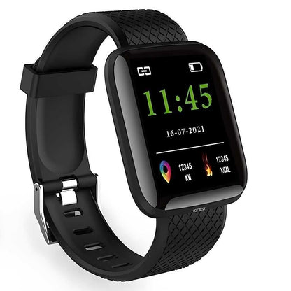 Smart Bracelet Fitness Tracker Smartwatch (Heart Rate Blood Pressure Pedometer) (Sleep Monitor)