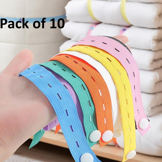 Storage Sorting Bundling Elastic Band (Pack of 10)