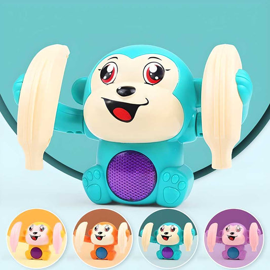 Spinning and Dancing Tumble Monkey (Rolling Doll)