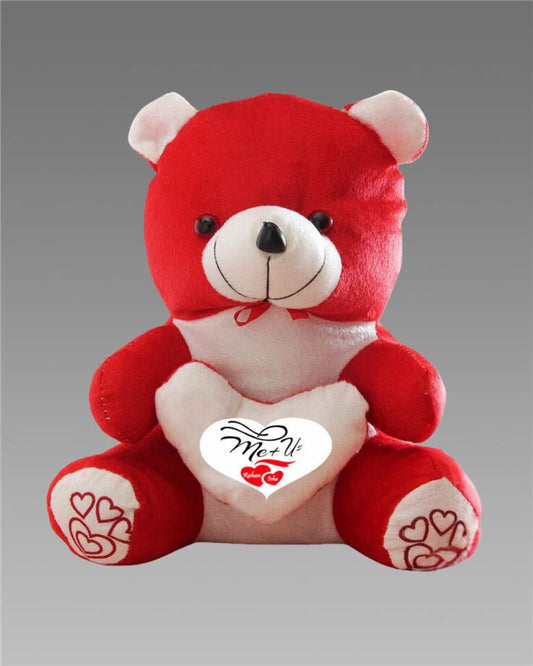 Soft And Cute Teddy Bear (With Love Quote)